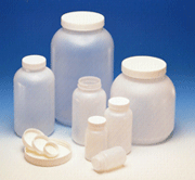 HDPE Wide-mouth Packers with Foam-lined Polypropylene Caps